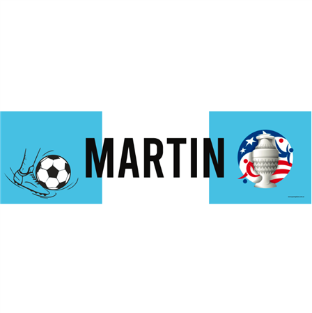 Banner de papel Argentina COPA AMERICA
